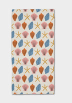 Seashell Collection Bar Towel Geometry