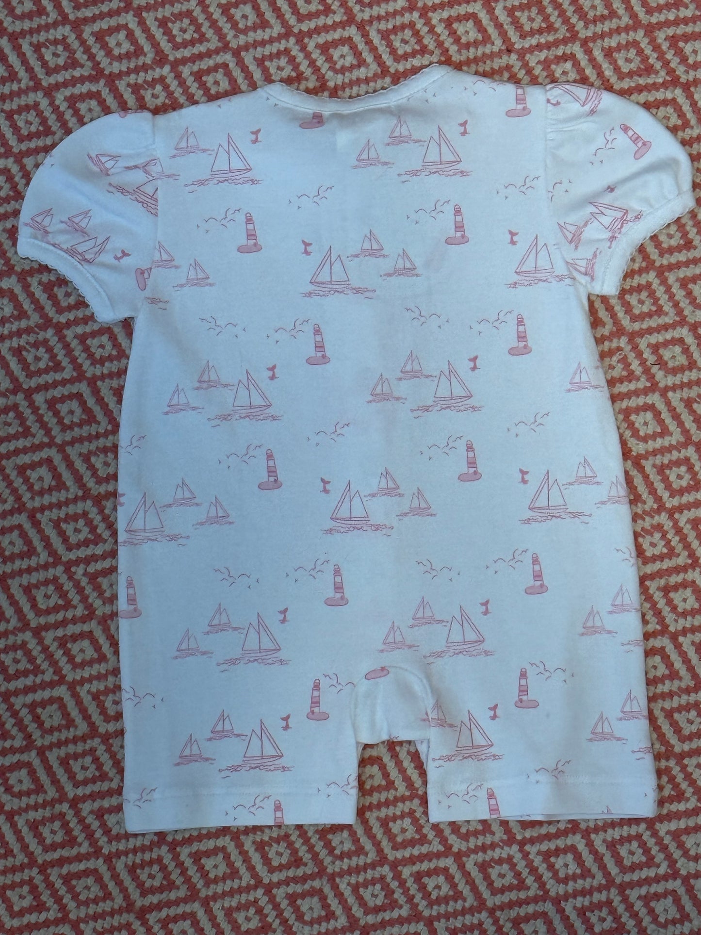 Sailboat Baby SS Onsie
