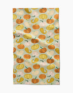 Pumpkins & Gourds Tea Towel Geometry
