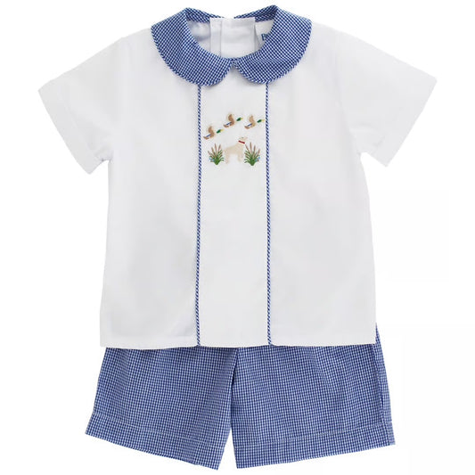 Duck Hunting Dressy Short Set, Bailey Boys