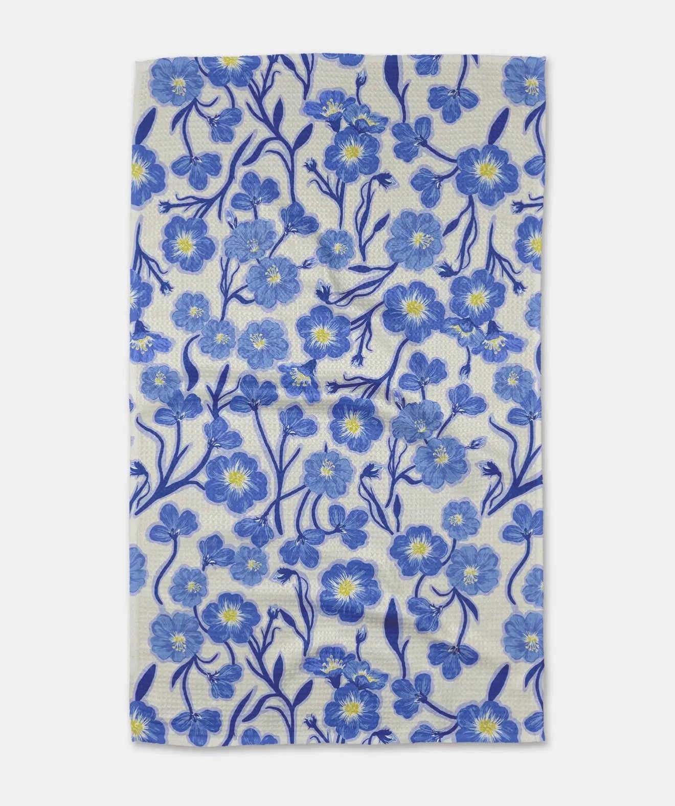 Primavera Blooms Tea Towel Geometry