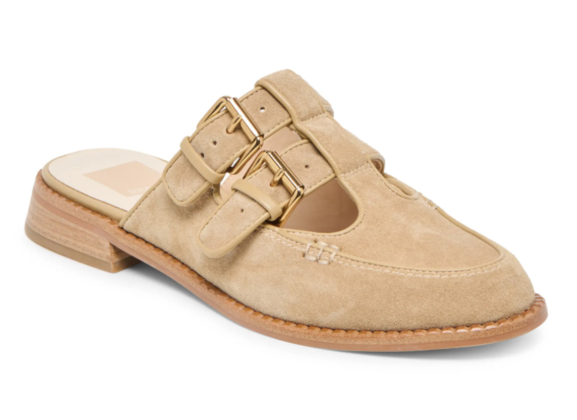 Dolce Vita Haydee Double Buckle Tan Mule
