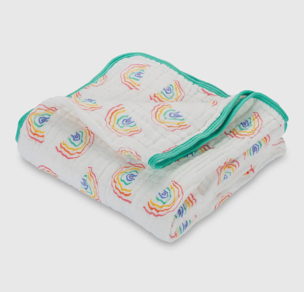 Rainbow Cotton Muslin Quilt
