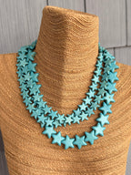 Sea Star Necklace SMALL - Teal- Smith & Co.
