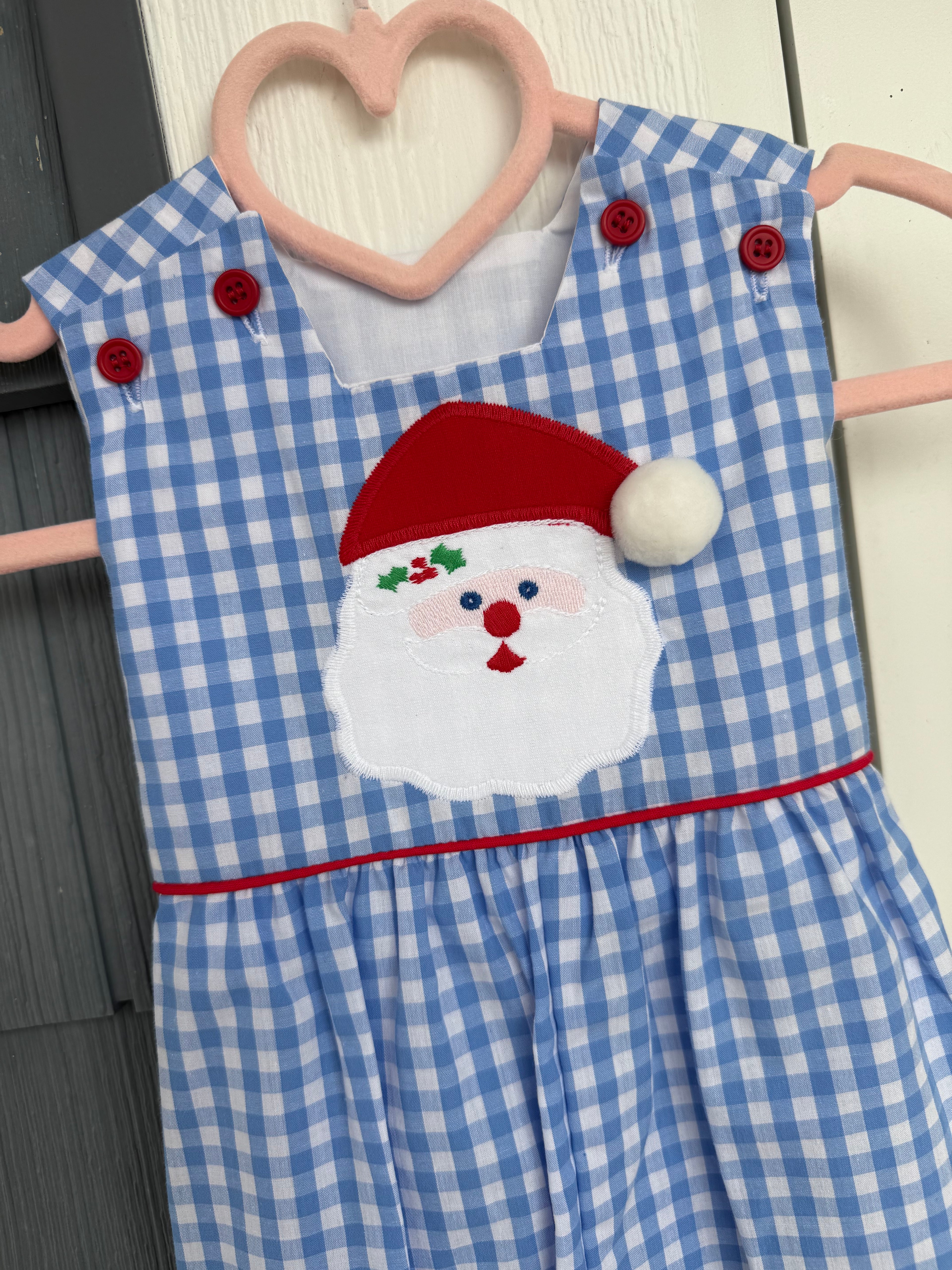 Santa Jumper W/Bow Bailey Boys