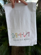 Zip Code Tea Towels OIB