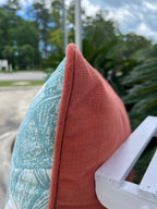 Flamingo Print Pillow Cover