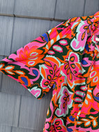 Multicolor floral Top