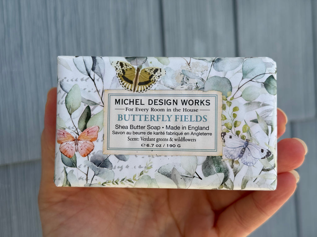 Michel Design Works Butterfly Fields Bar Soap