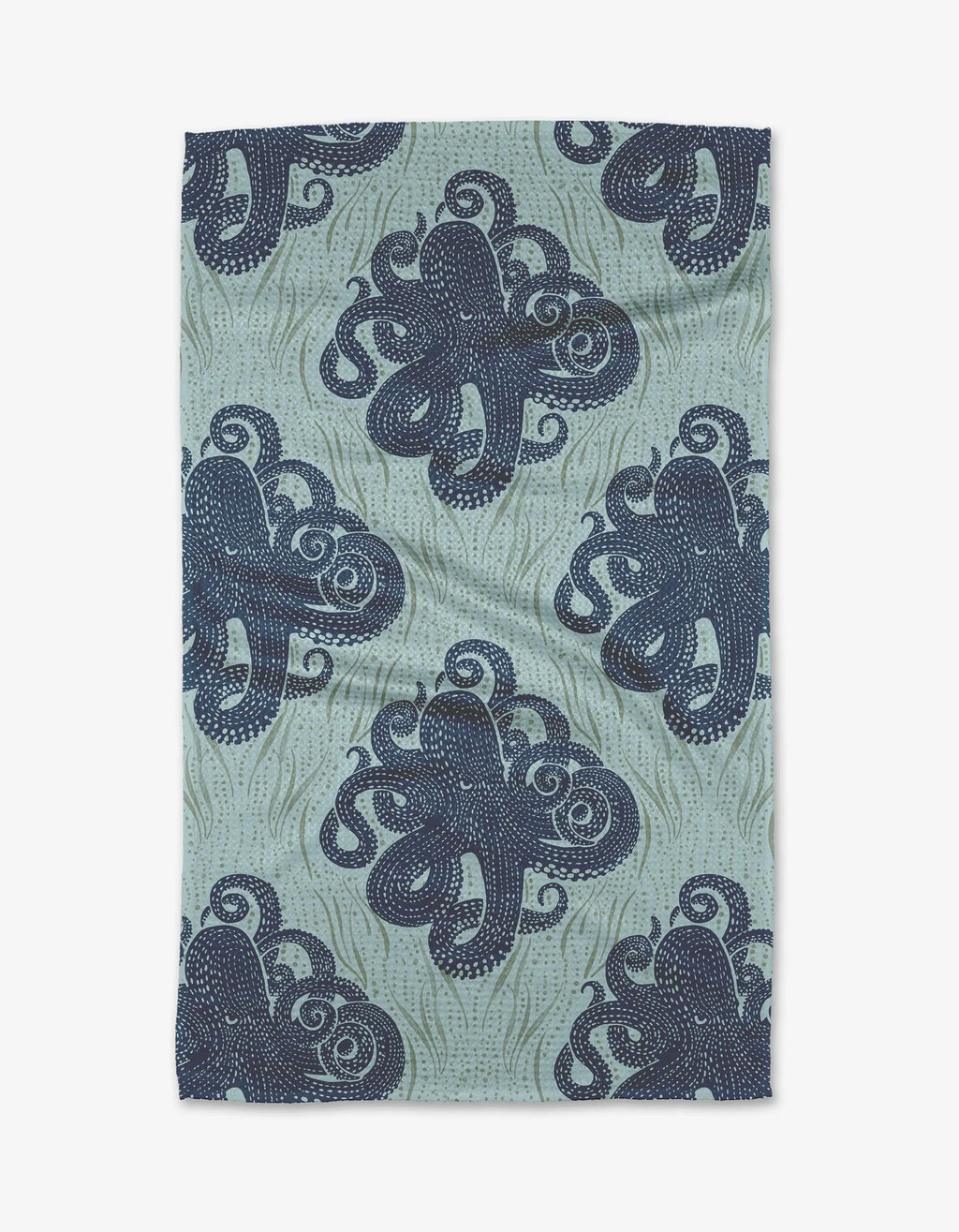 Mighty Octopus Tea Towel Geometry