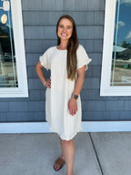 Gauze Two Pocket Top (Multiple Colors)