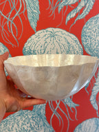 Natural Capiz Shell Bowl