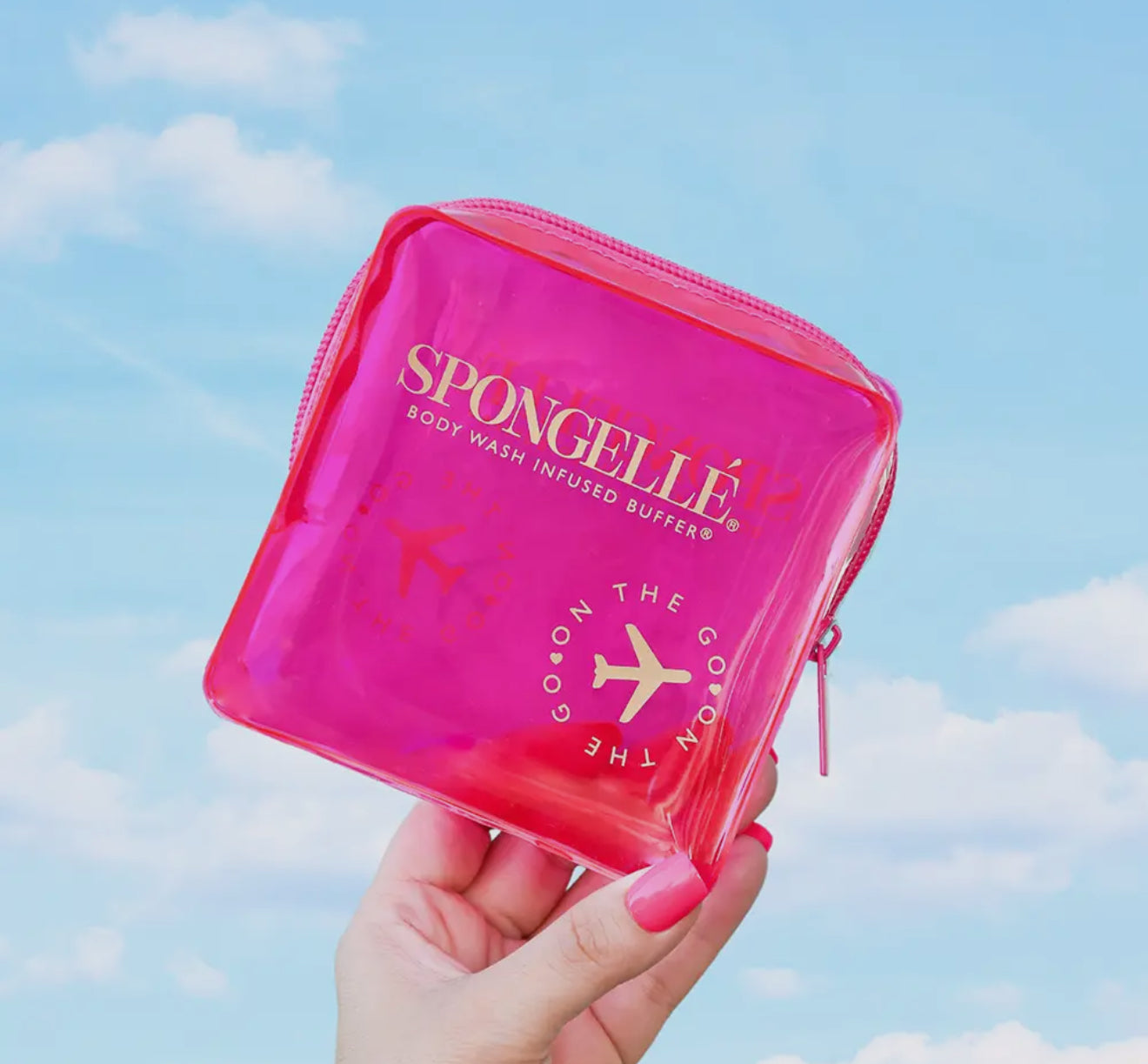 Spongelle Travel Case- Pink