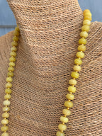 Sea Glass Necklace - Chartreuse-Smith & Co.