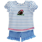 Tiny Touchdown Girls Short Set, Bailey Boys