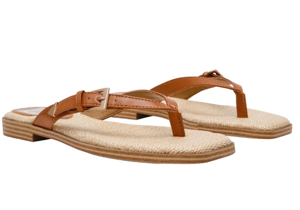 Dolce Vita Brown Buckle Sandals