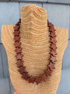 Sea Star Necklace Large - Brown - Smith & Co.