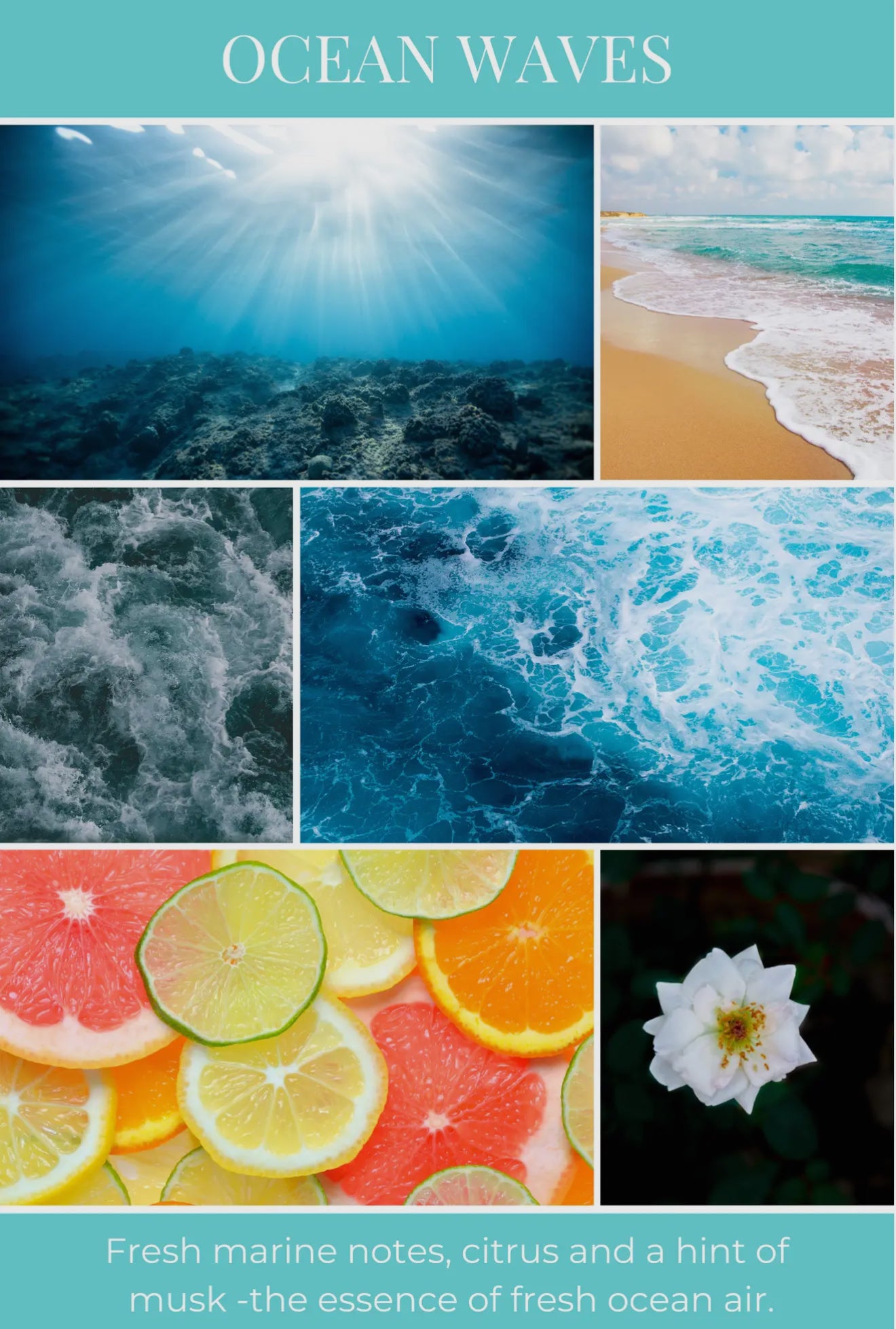 Ocean Waves Reed Diffuser
