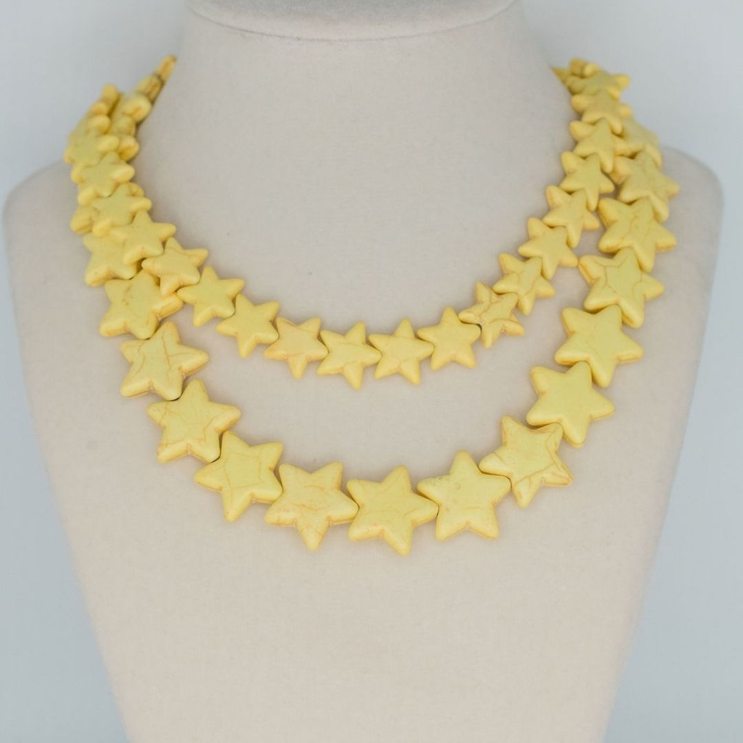 Sea Star Necklace SMALL - Yellow - Smith & Co.