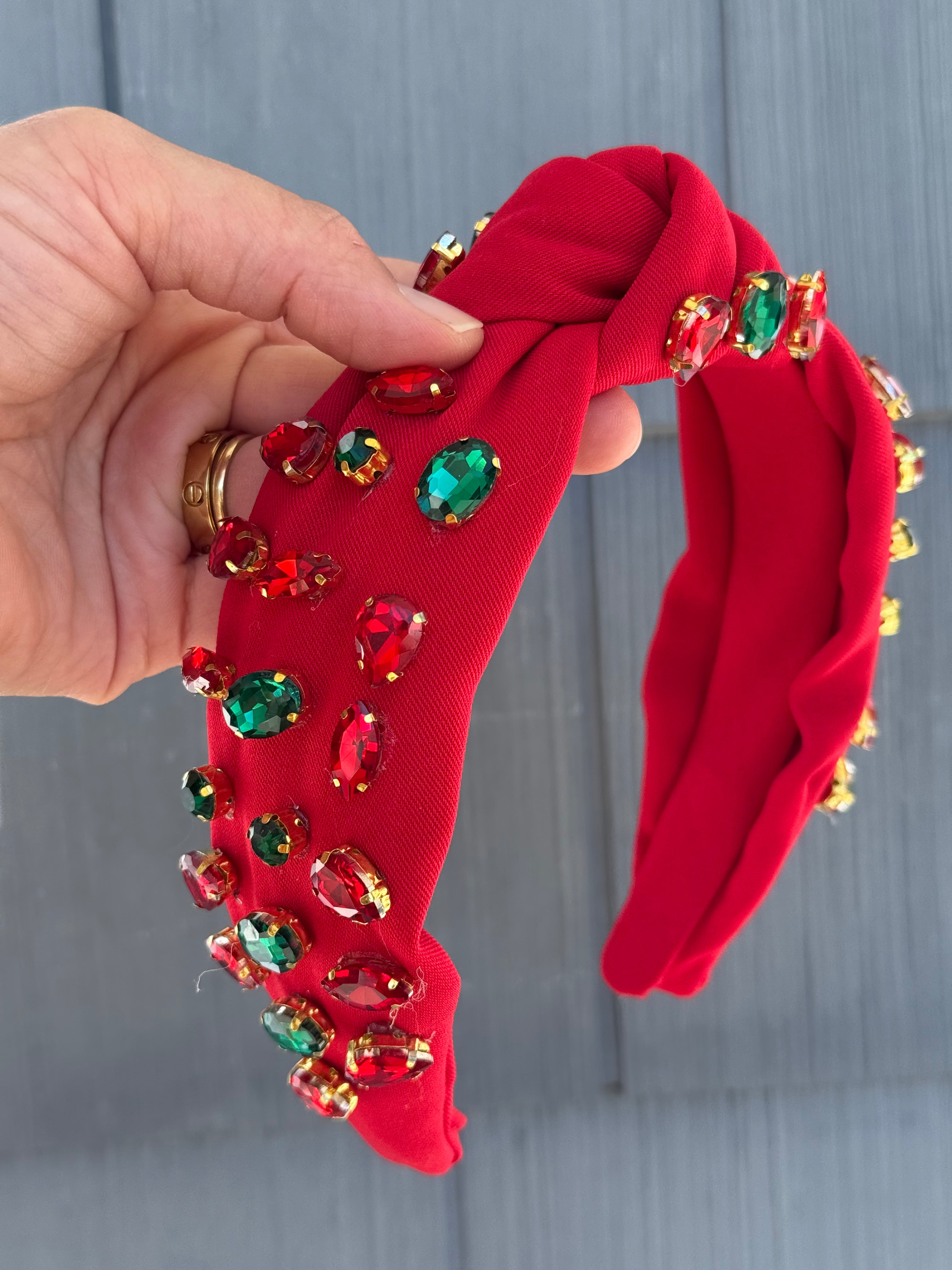 Christmas Rhinestone Headband