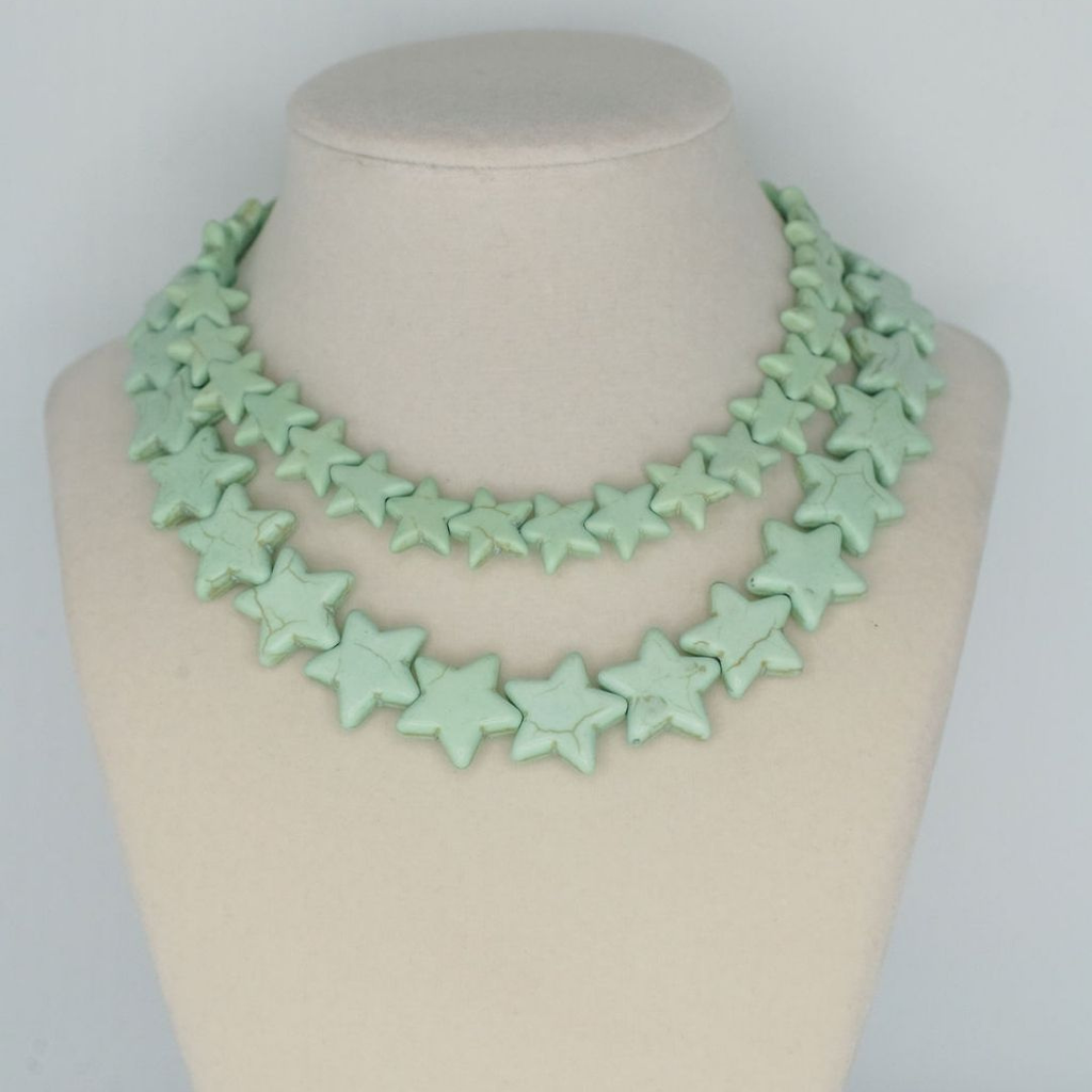 Sea Star Necklace SMALL - Green - Smith & Co.
