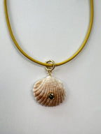Beach Combing Necklace - Yellow & Coconut - Smith & Co.