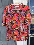 Multicolor floral Top