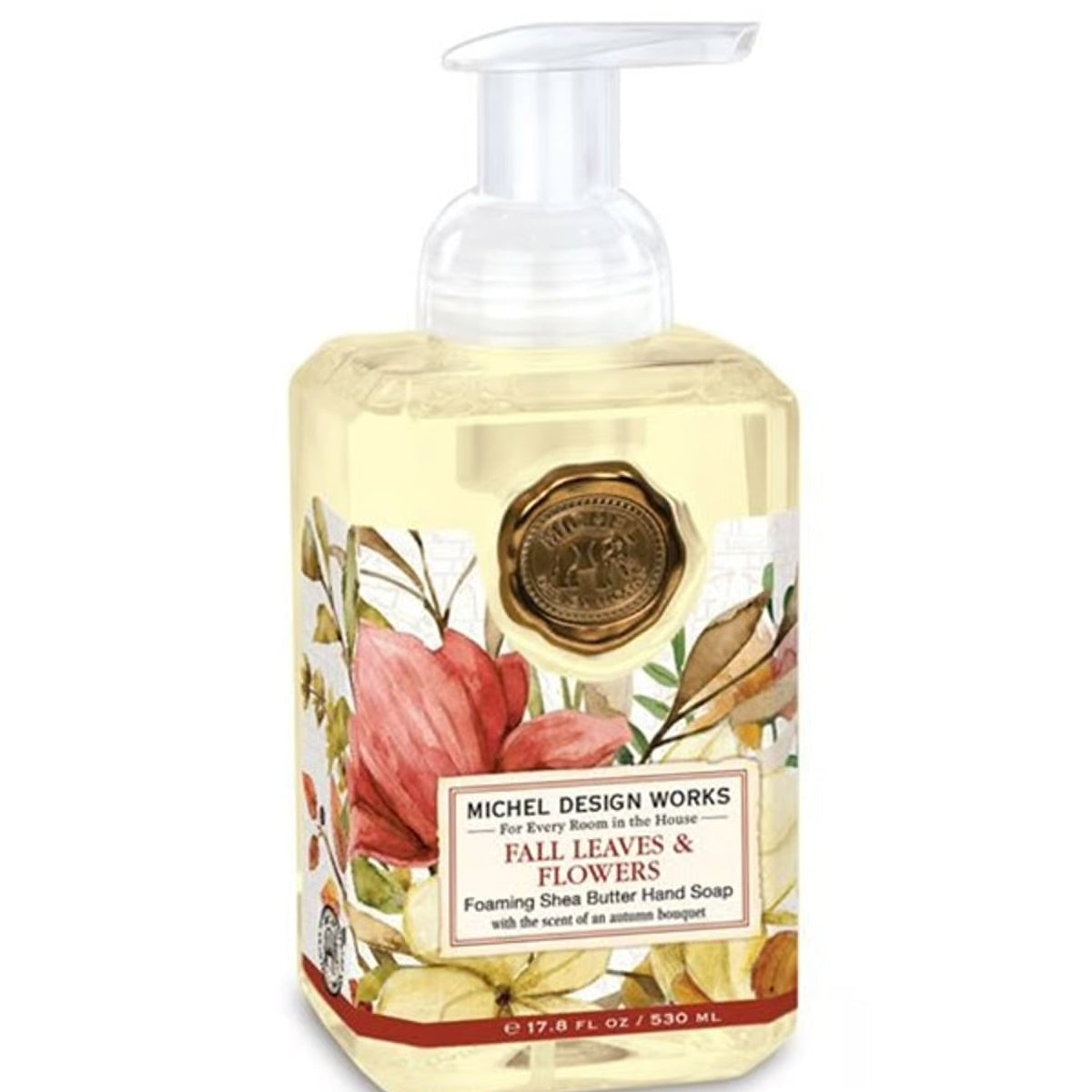 Fall Leaves & Flowers Foaming Hand Soap, MDW
