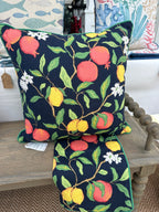 Fruit Print Pillow Cover