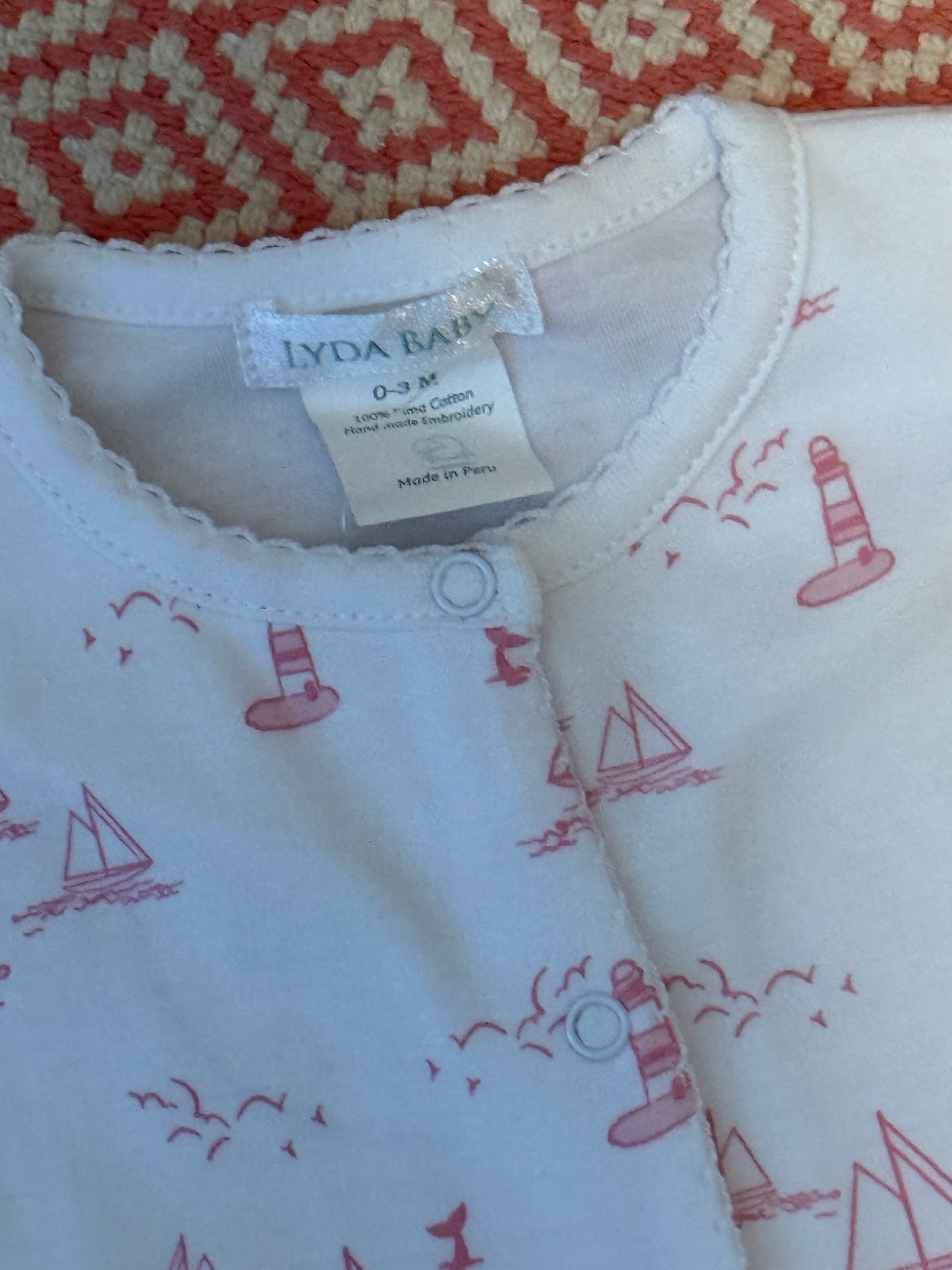 Sailboat Baby SS Onsie