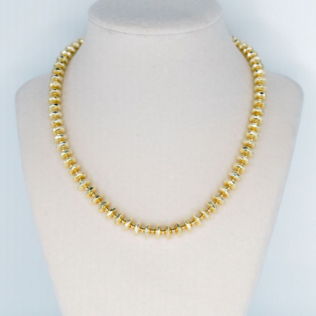 Acacia Necklace - Bright Gold - Smith & Co.