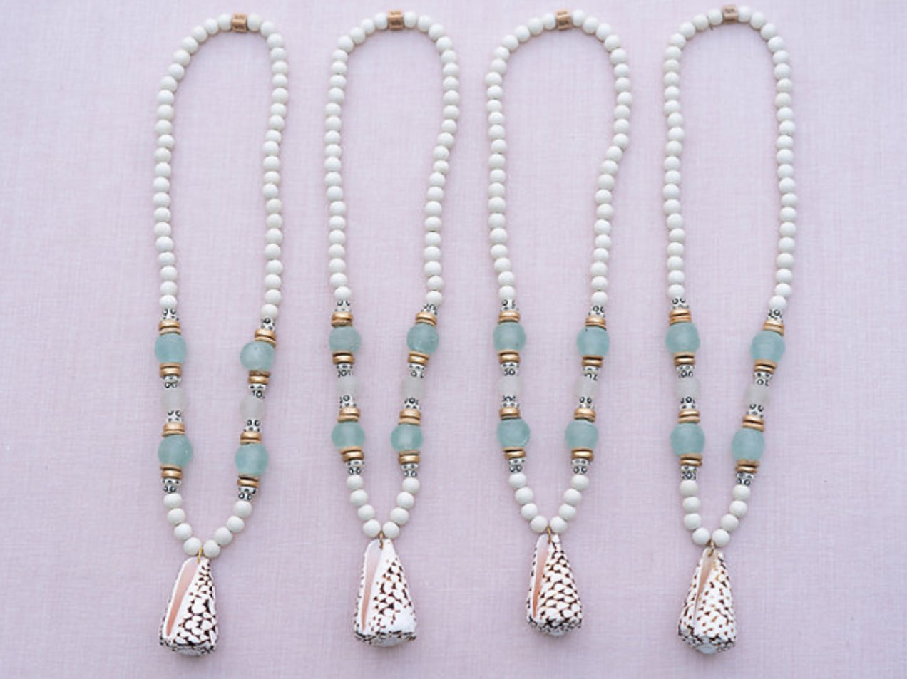 The Cora Necklace White