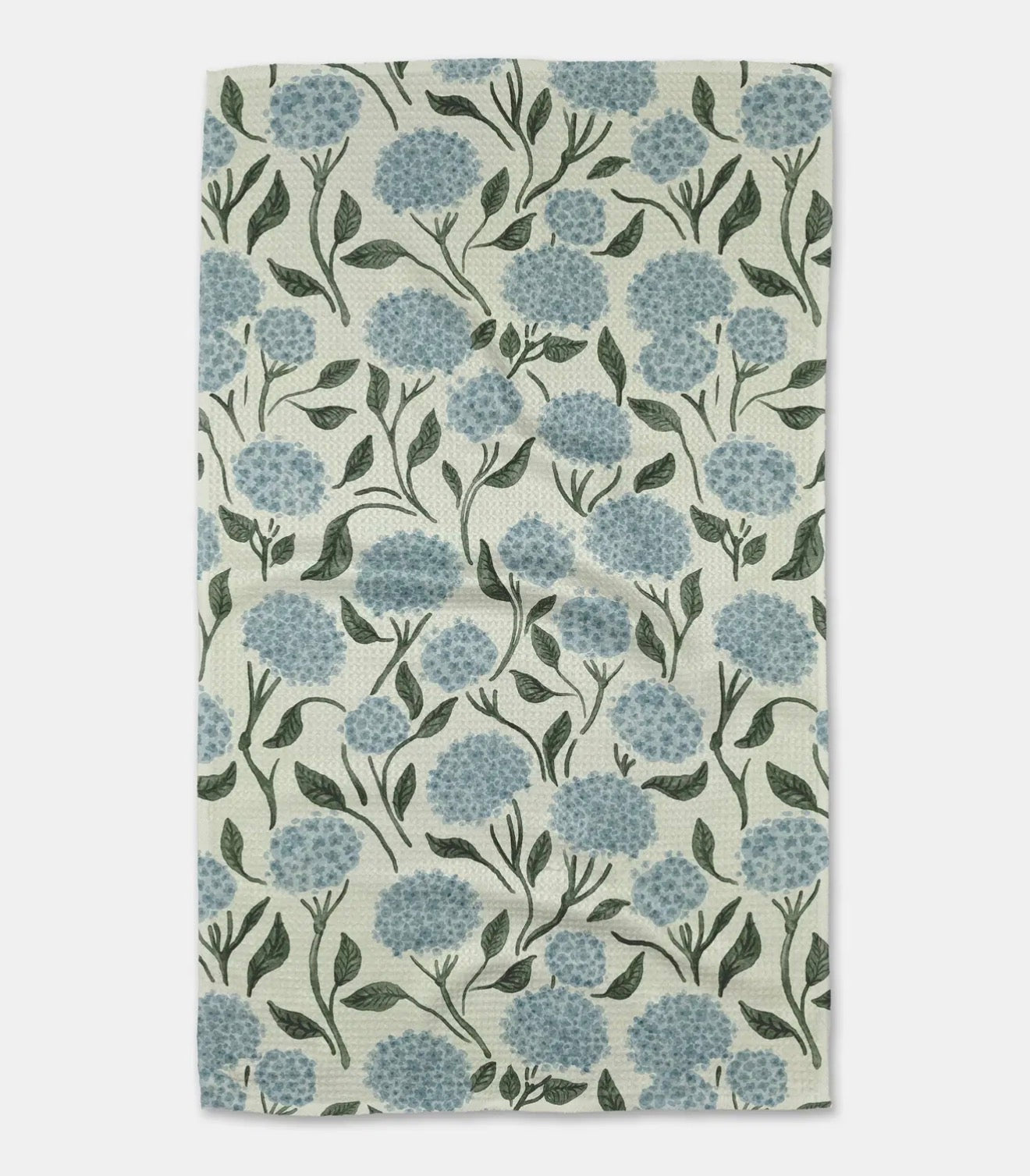 Hydrangea Tea Towel Geometry