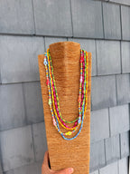 Handmade Beaded Necklace Set (set of 5)