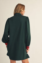 Hunter Green Casual Holiday Dress SHIPS OR PICKUP FROM COCO 10/10/25