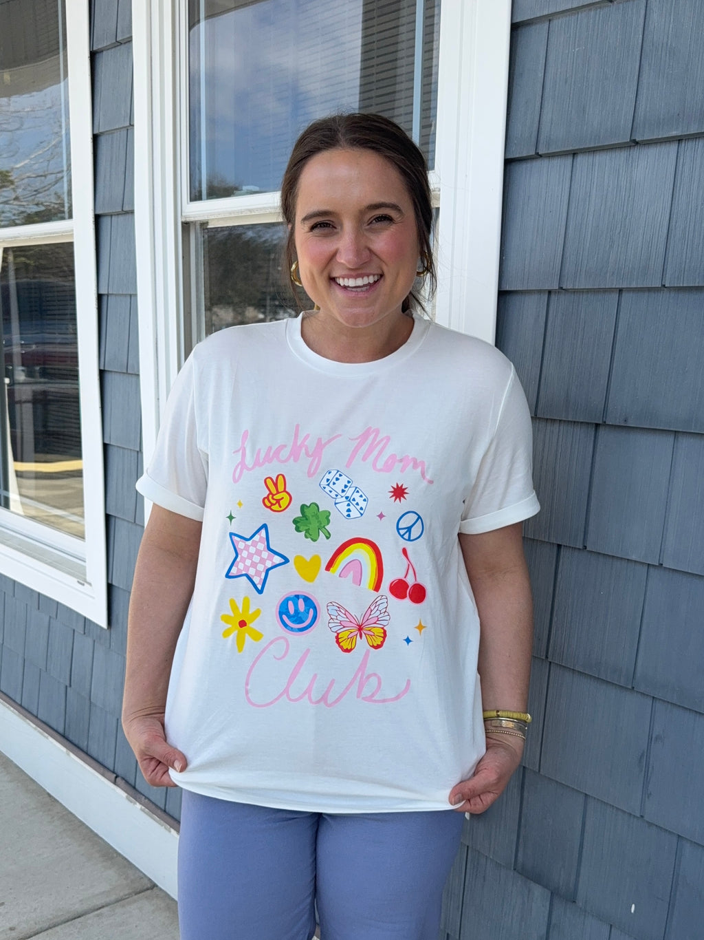 Lucky Mom Club T-Shirt