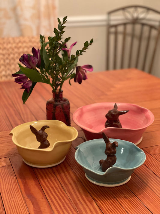 Ripple Bunny Easter Dishes