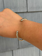 DY Dupe Silver Bangle