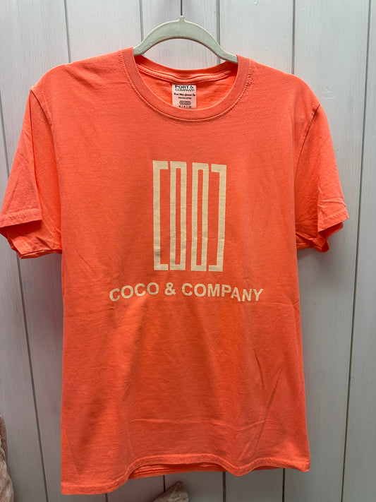 CoCo & Company Neon Coral T-Shirt