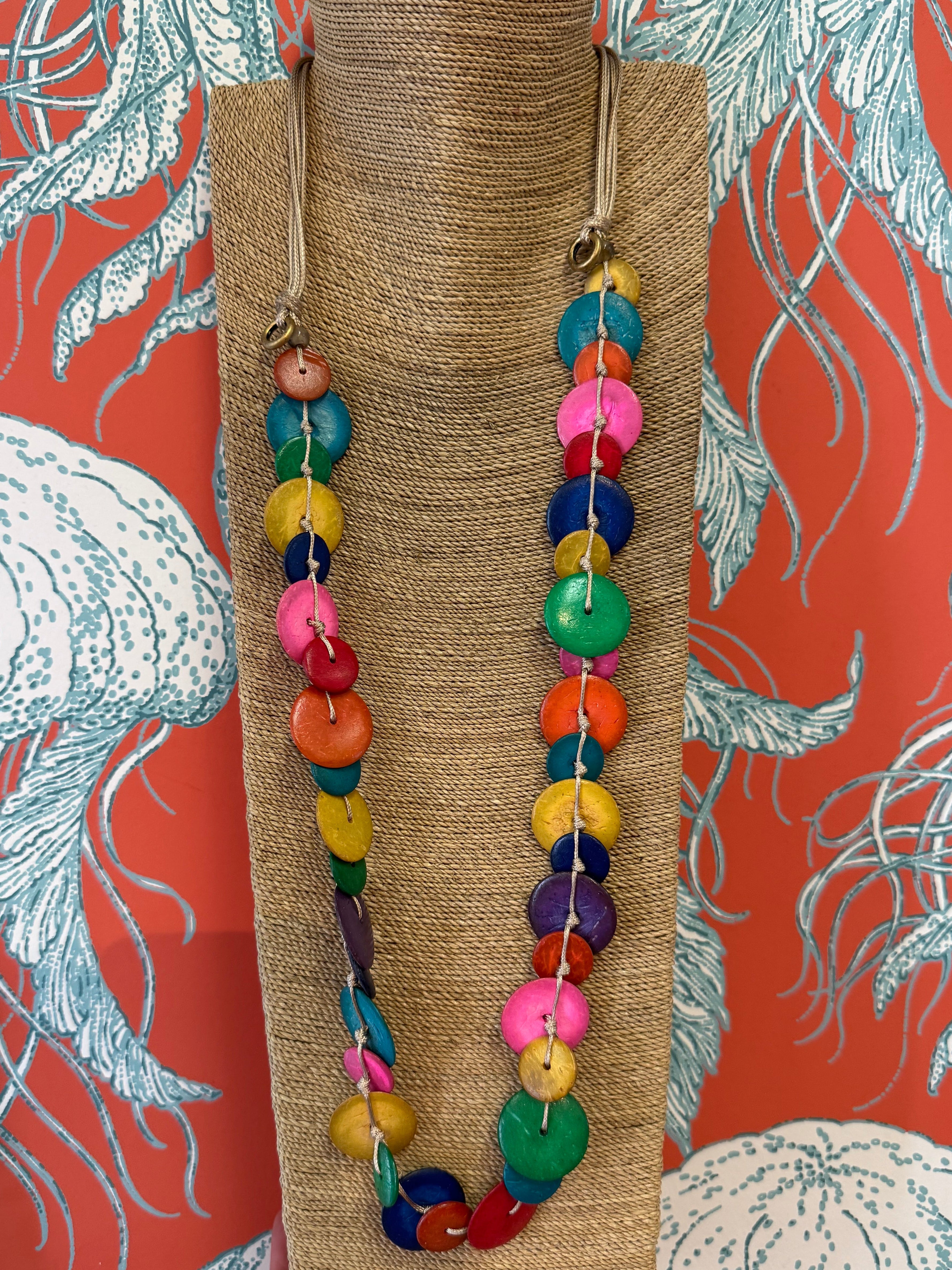 Colorful COCO Beads Necklace