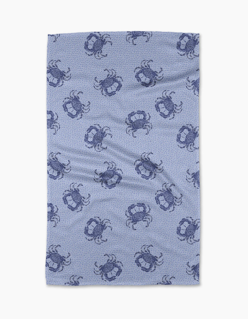 Summer Crabs Tea Towel Geometry