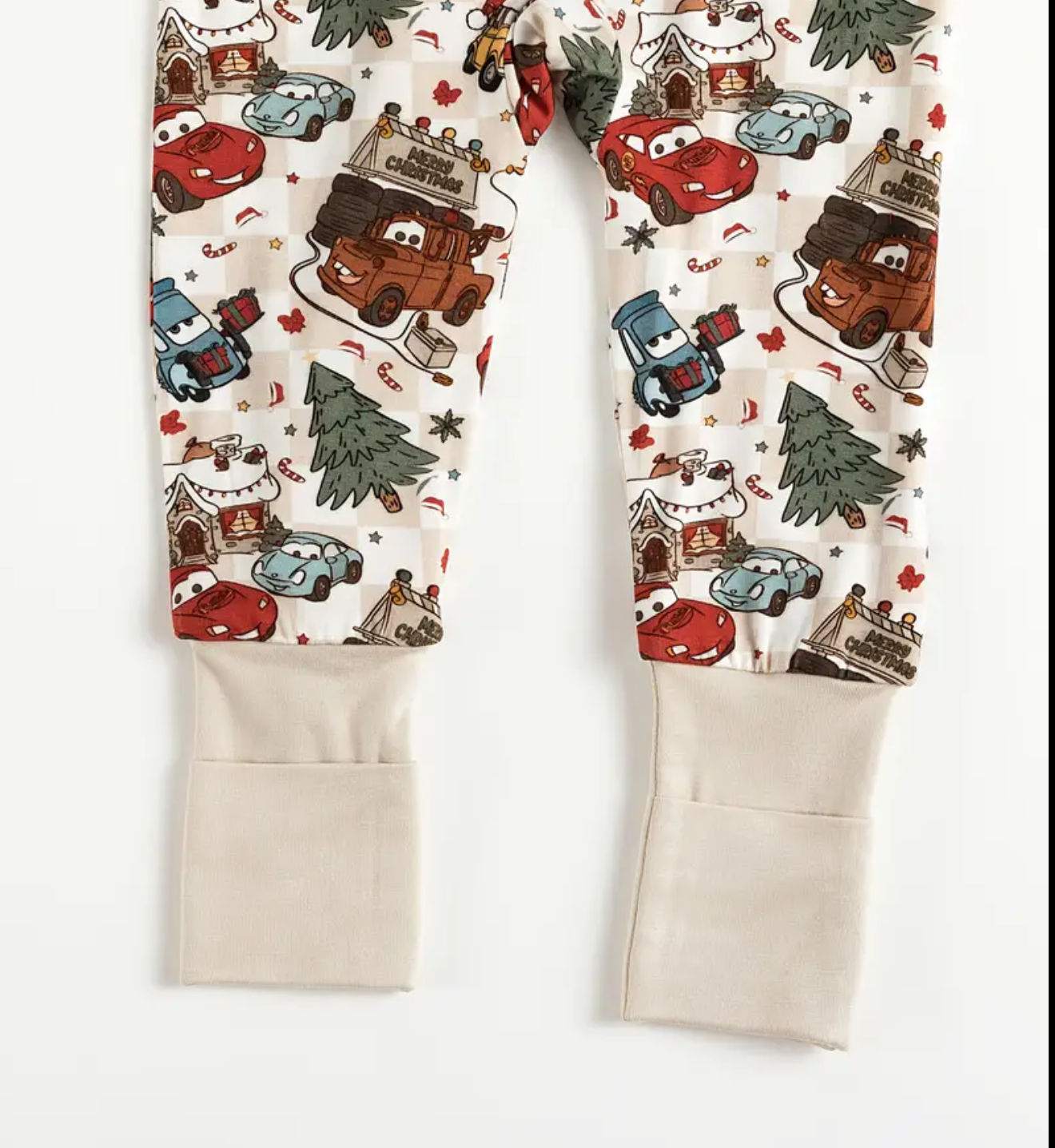 Lightning McQueen Christmas Tree Onesie