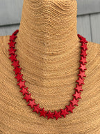 Sea Star Necklace SMALL - Garnet- Smith & Co.