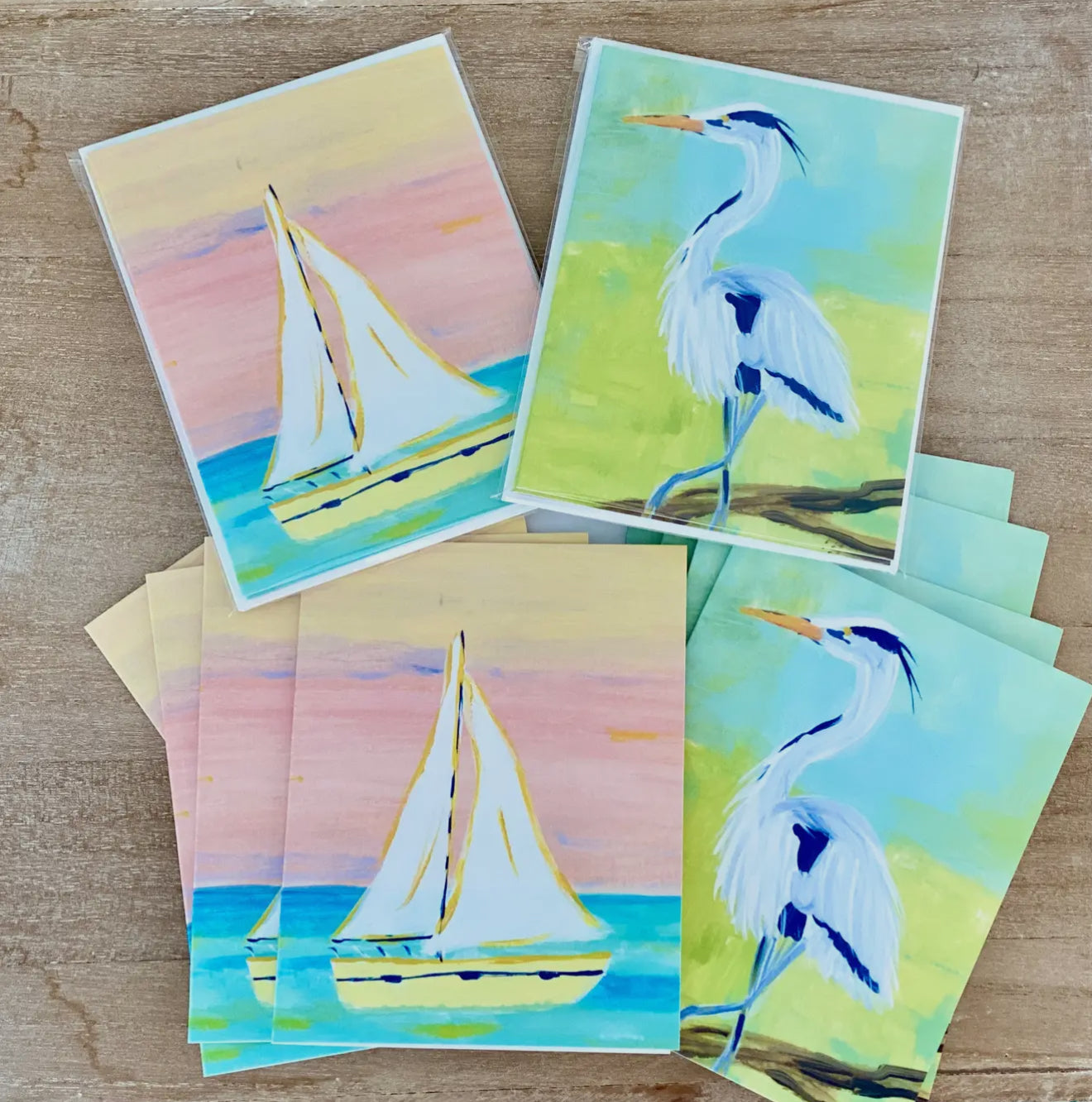 Blue Heron Notecards