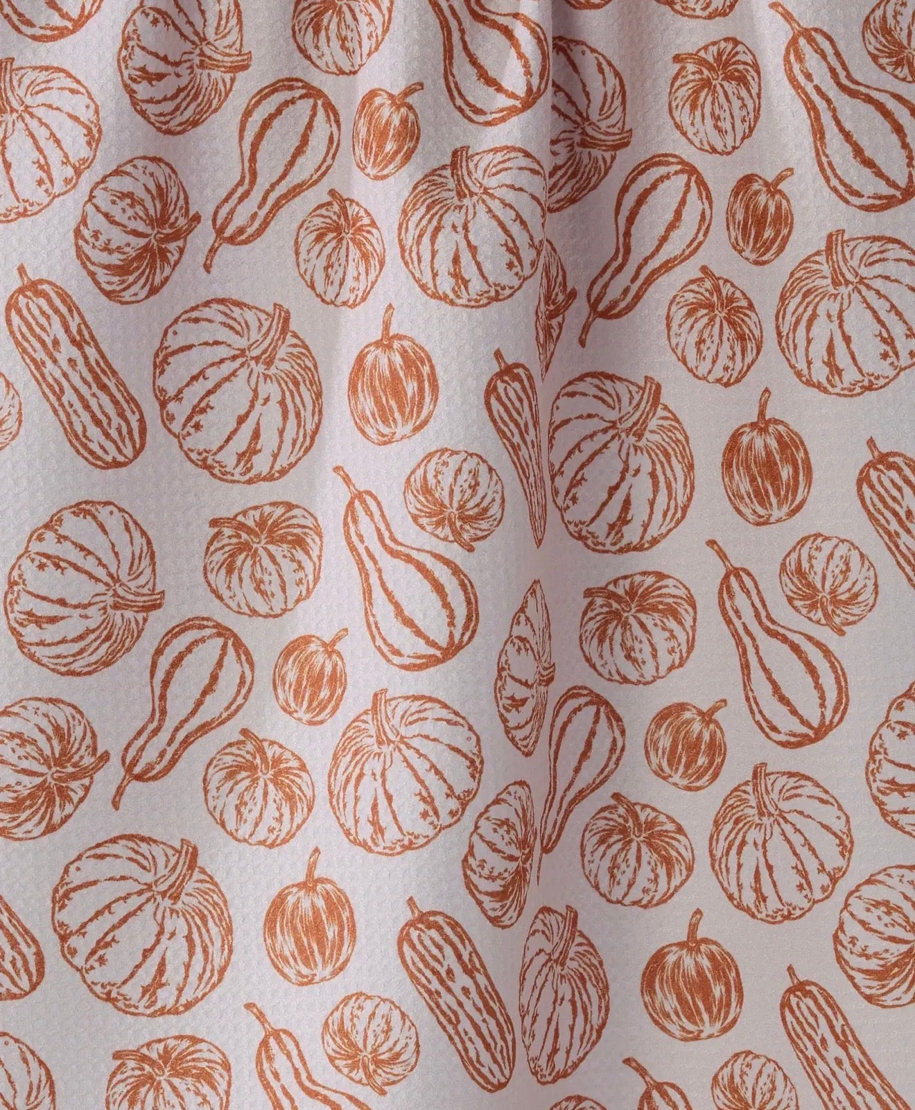 Harvest Sketch Tea Towel Geometry
