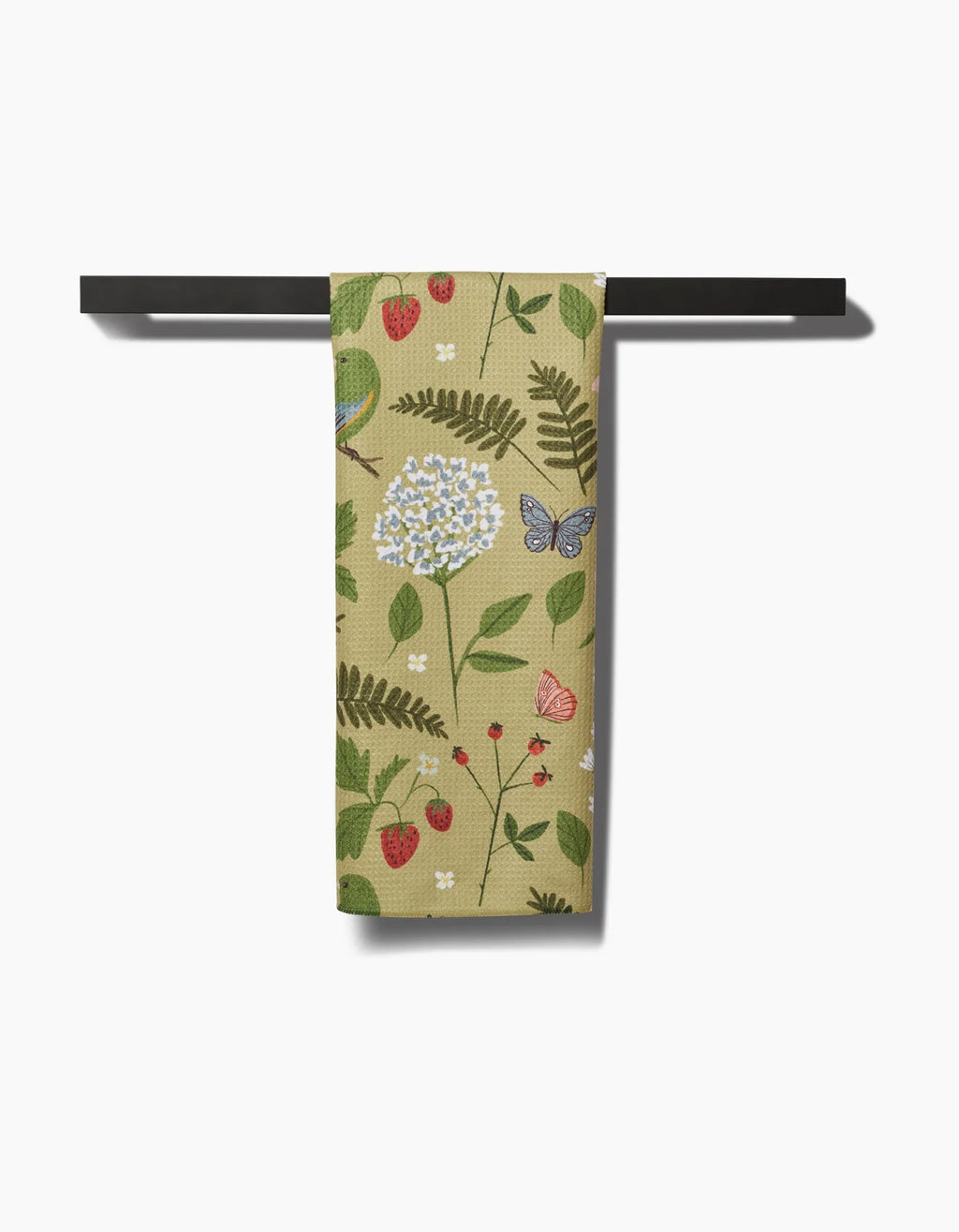 Good green Earth Tea Towel Geometry