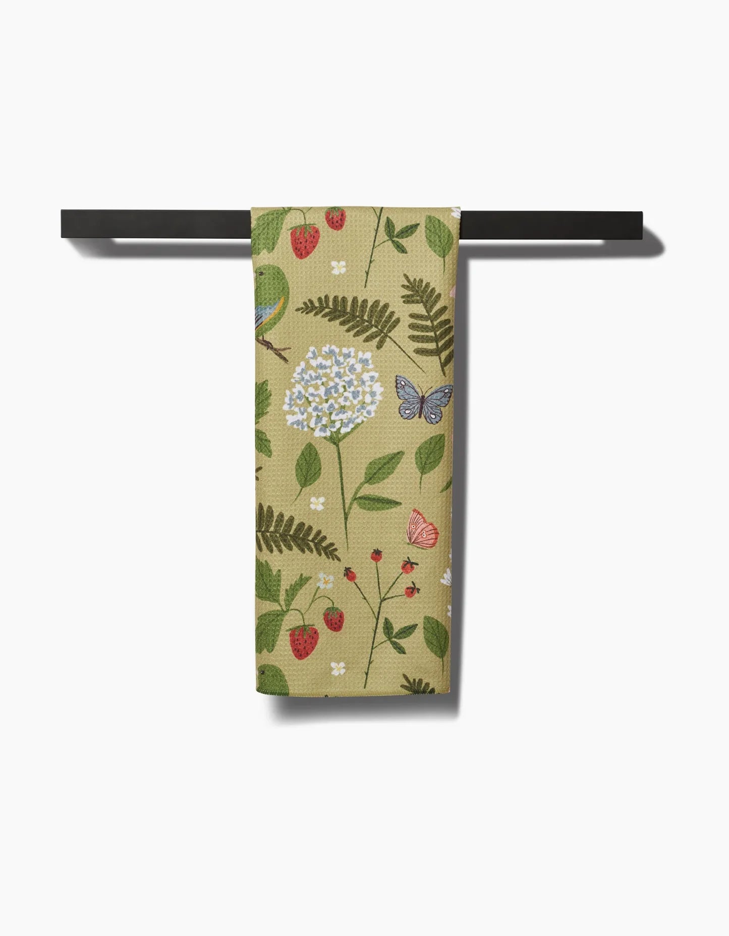 Good green Earth Tea Towel Geometry