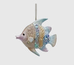 Tropical Fish Paint Resin Ornament 3in.