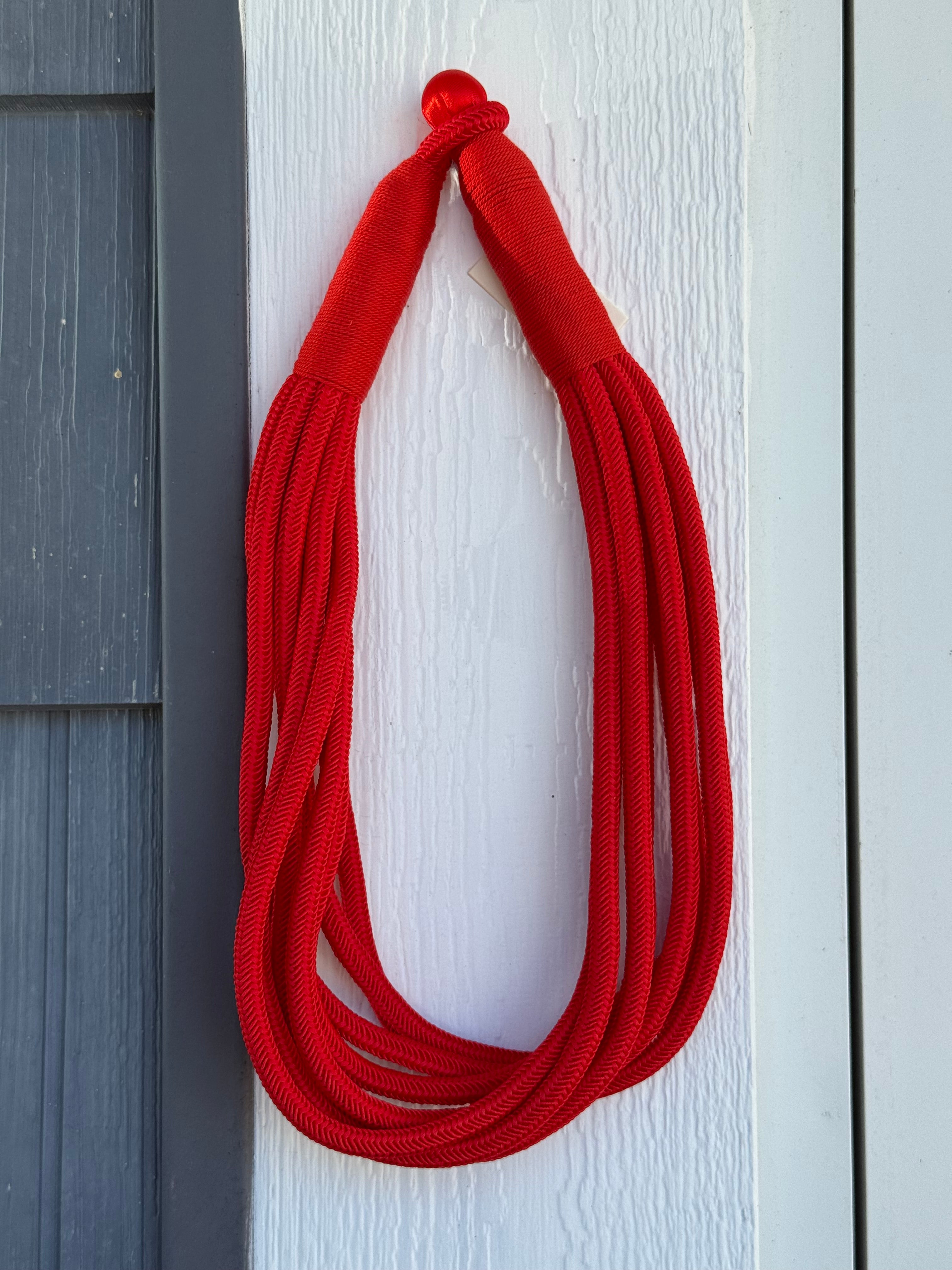 Red Rope Necklace