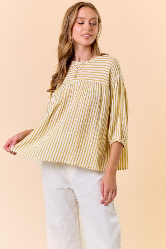 Striped Honey Blouse